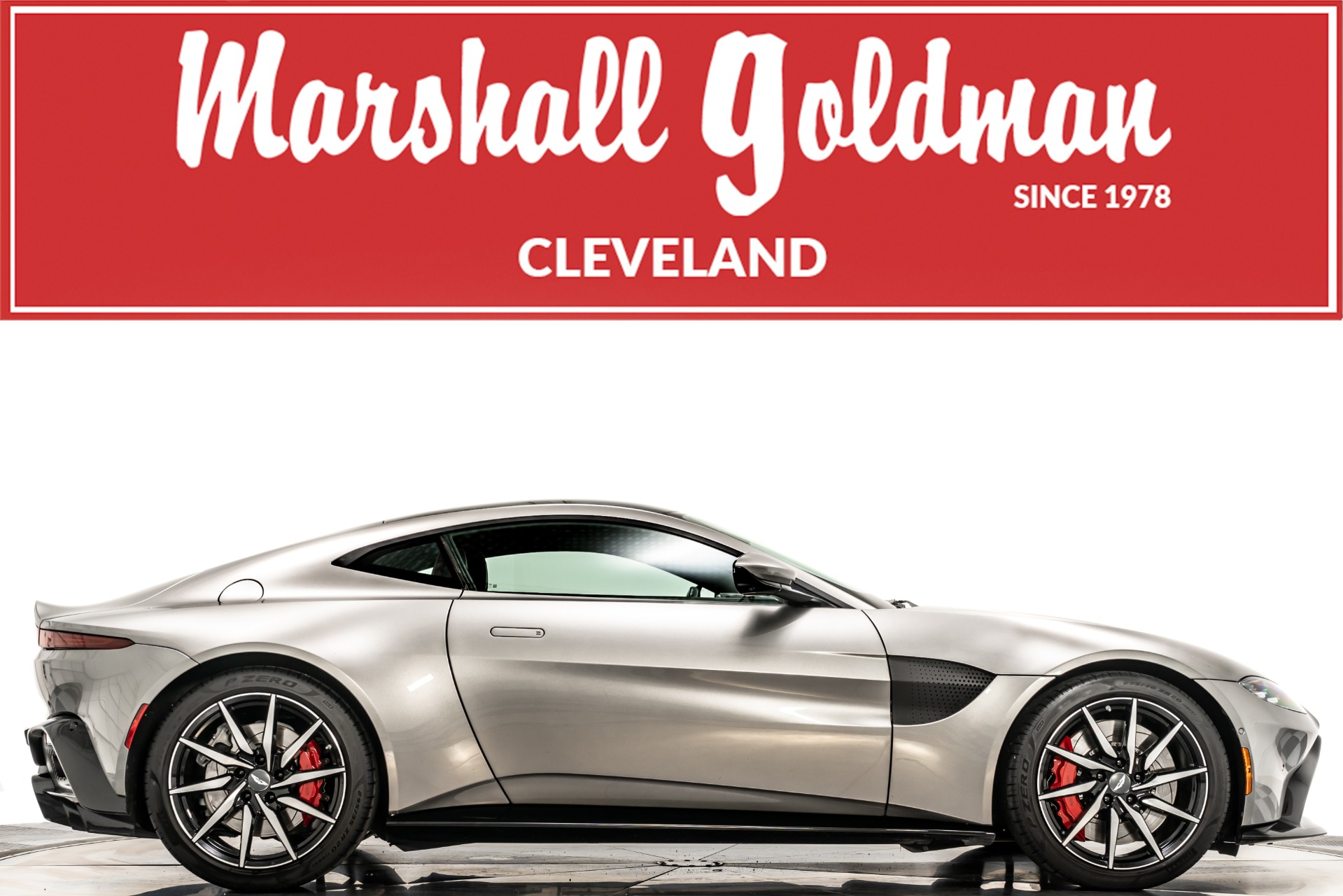 Used 2019 Aston Martin Vantage in Tungsten Silver For Sale (Sold