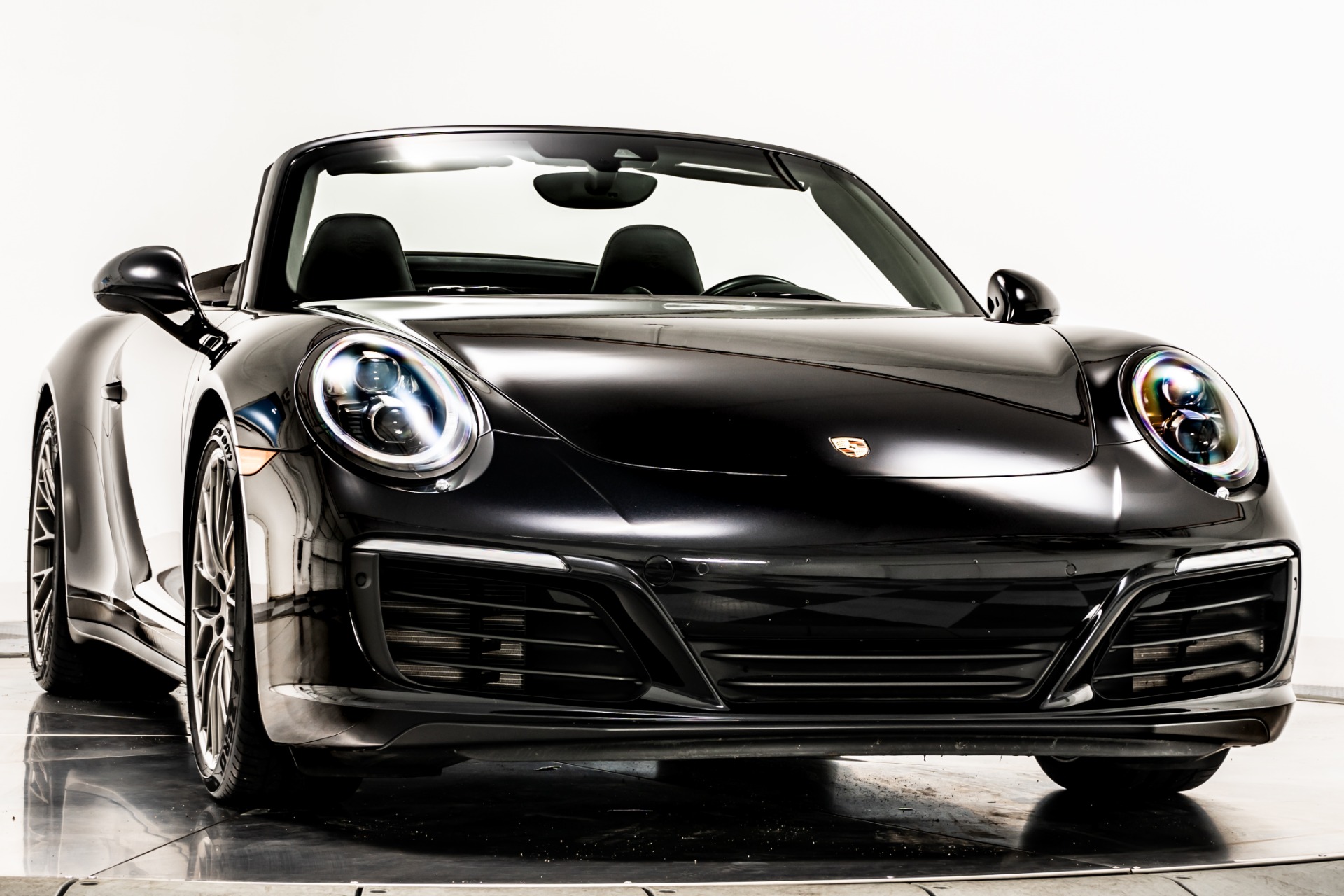 Used 2017 Porsche 911 Carrera 4S Cabriolet in Jet Black Metallic