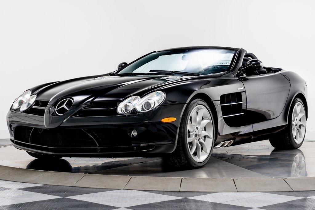 Used 2008 Mercedes-Benz SLR McLaren Roadster in Pure Black For