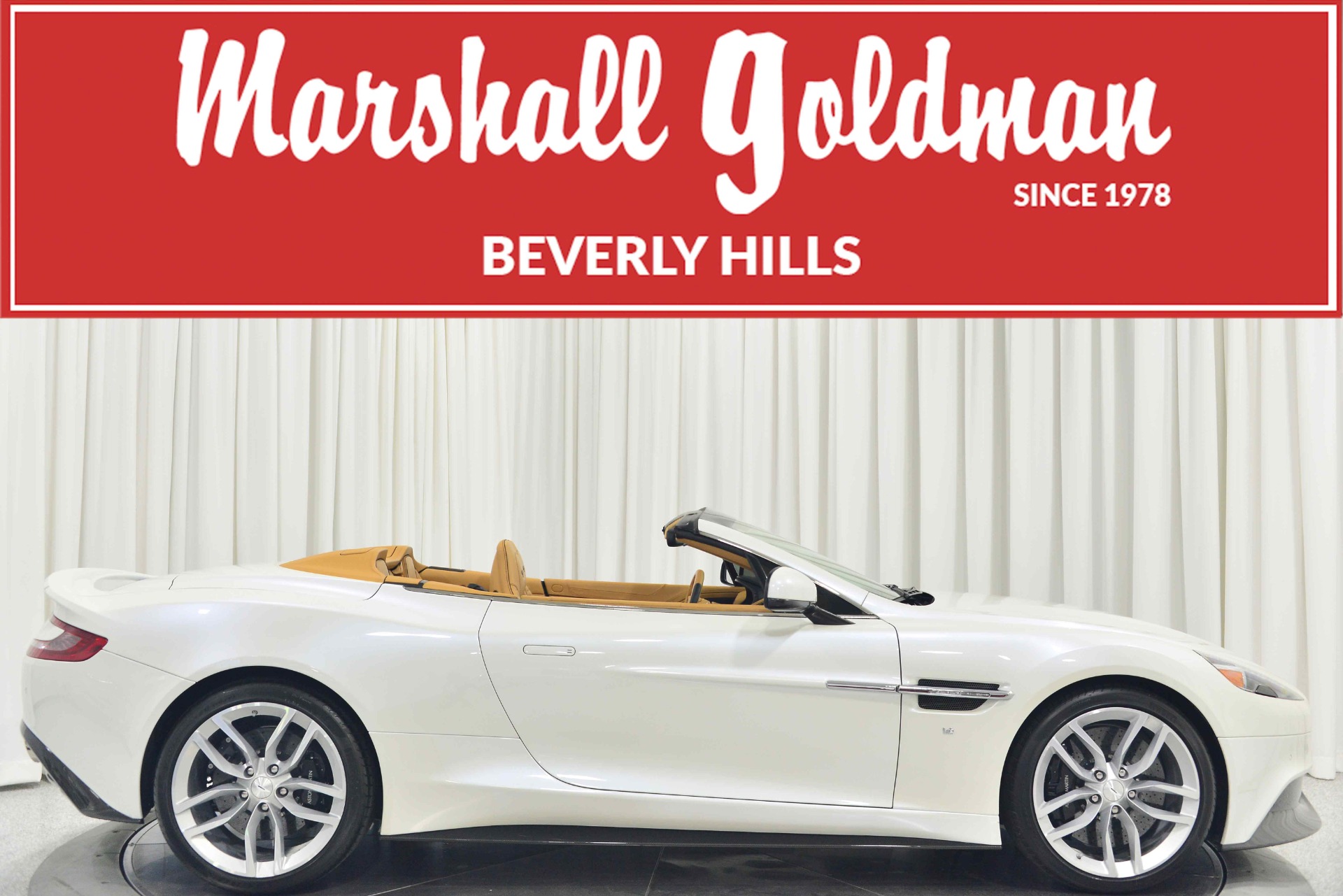 Used 2017 Aston Martin Vanquish Volante in Morning Frost White For