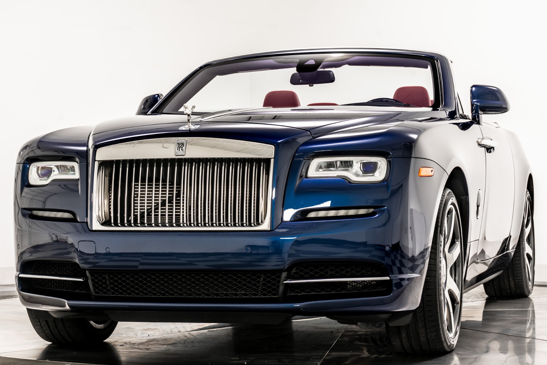 Used 2018 Rolls-Royce Dawn in Royal Blue For Sale (Sold