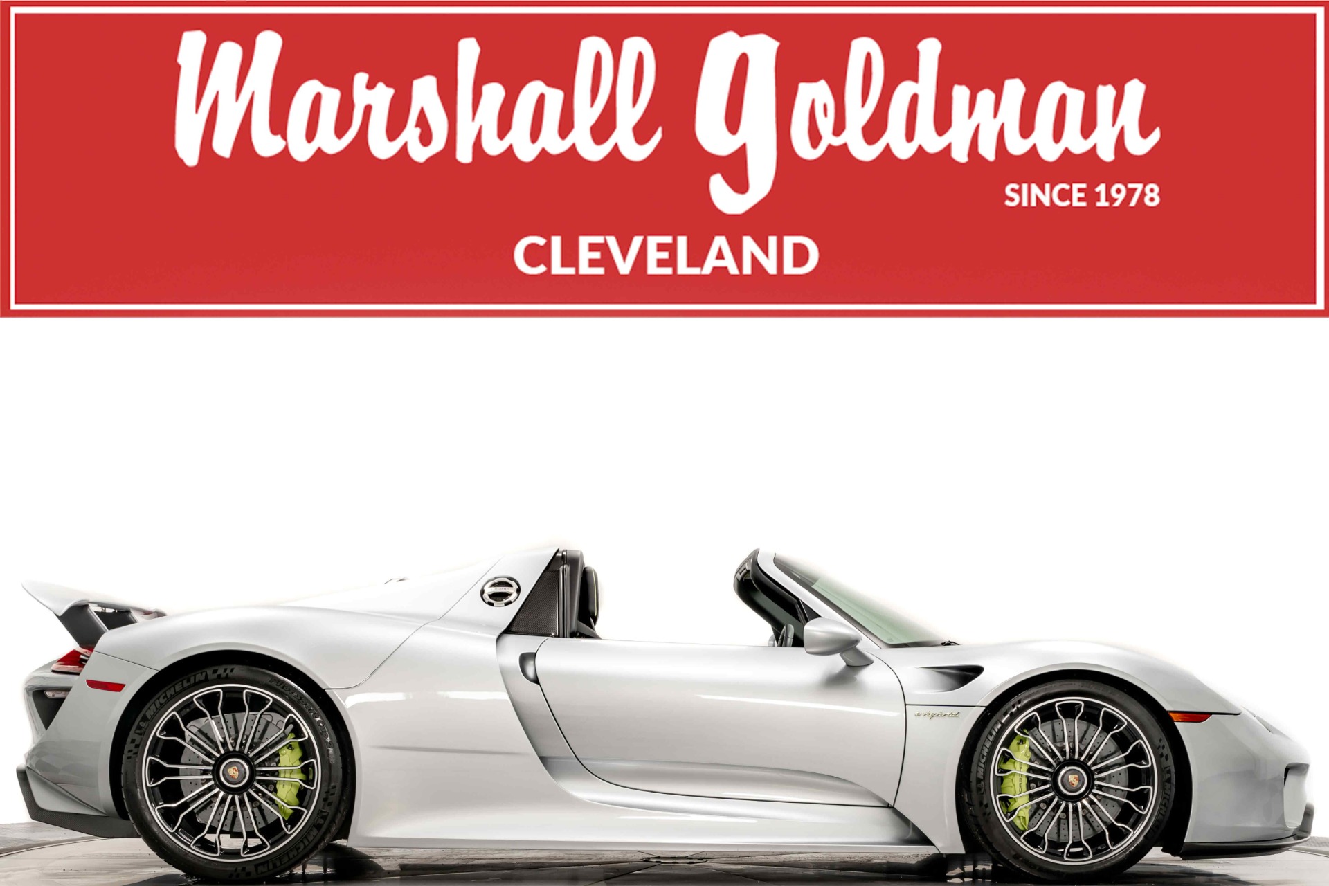 Used 2015 Porsche 918 Spyder in Rhodium Silver Metallic For Sale