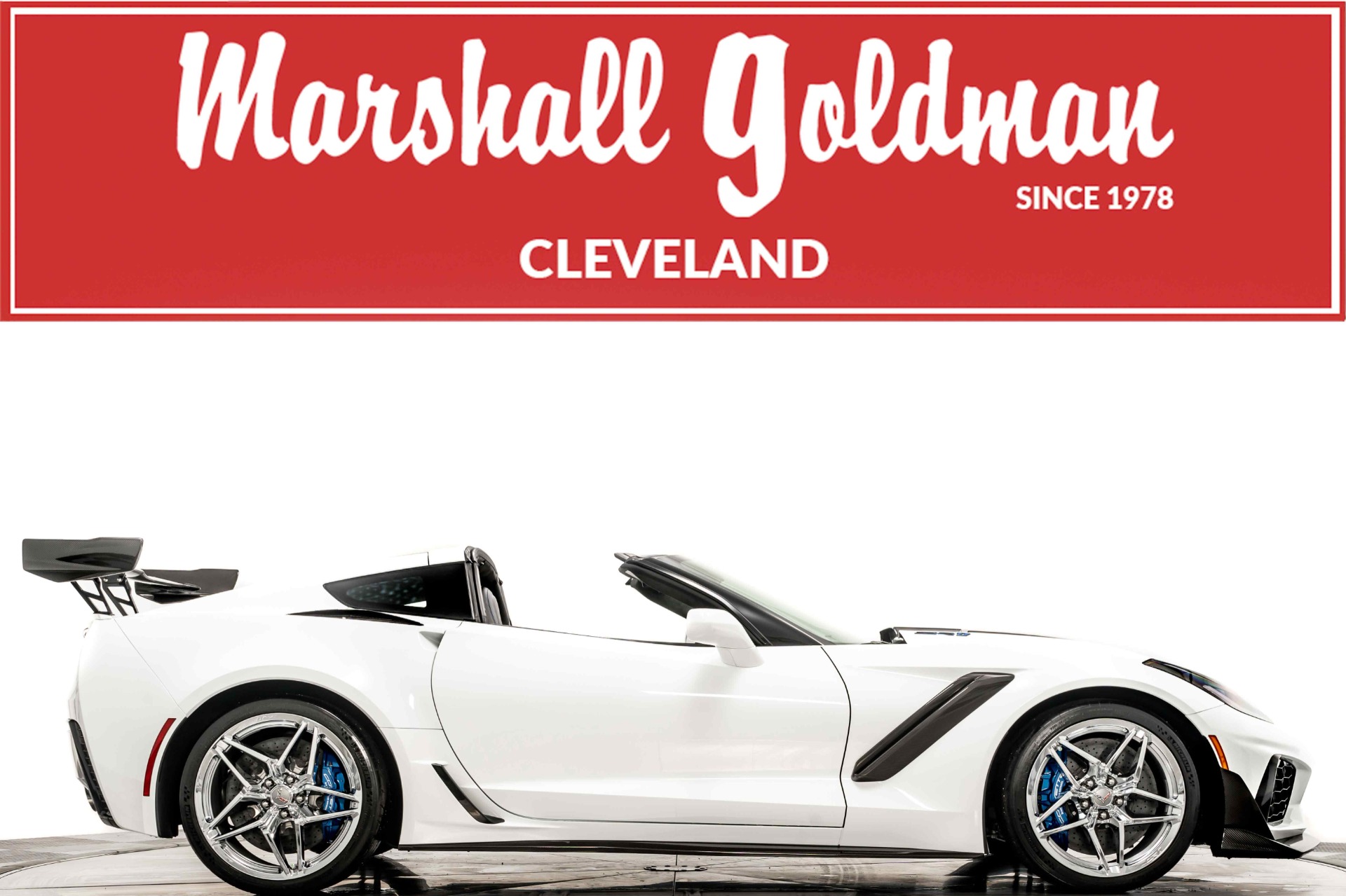 Used 2019 Chevrolet Corvette ZR1 3ZR in Arctic White For Sale