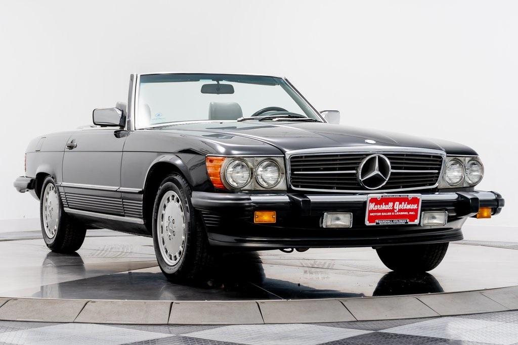 Used 1987 Mercedes Benz 560 Sl 560 Sl For Sale Sold Marshall Goldman Motor Sales Stock W702