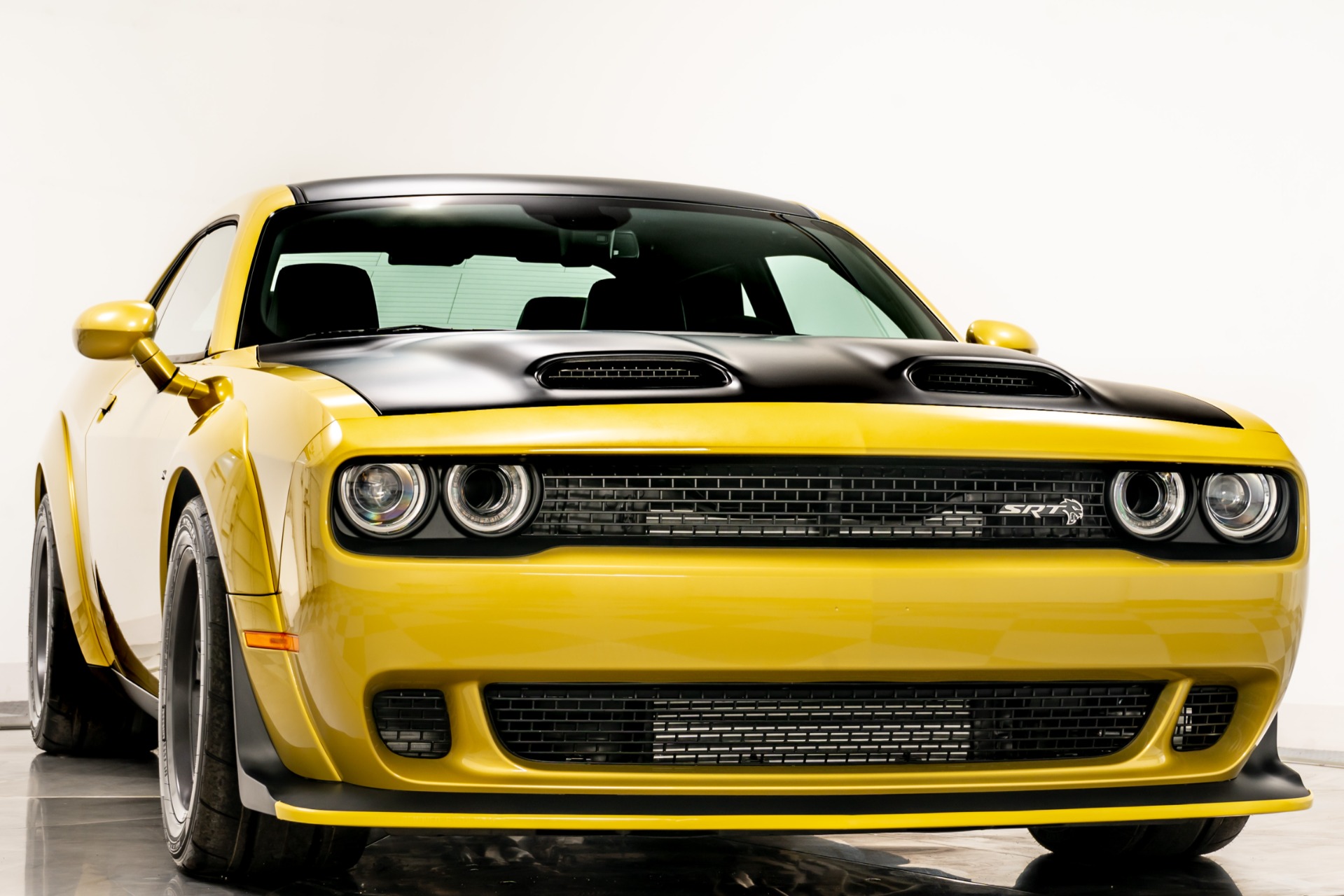 Used 2021 Dodge Challenger SRT Super Stock in Gold Rush For Sale