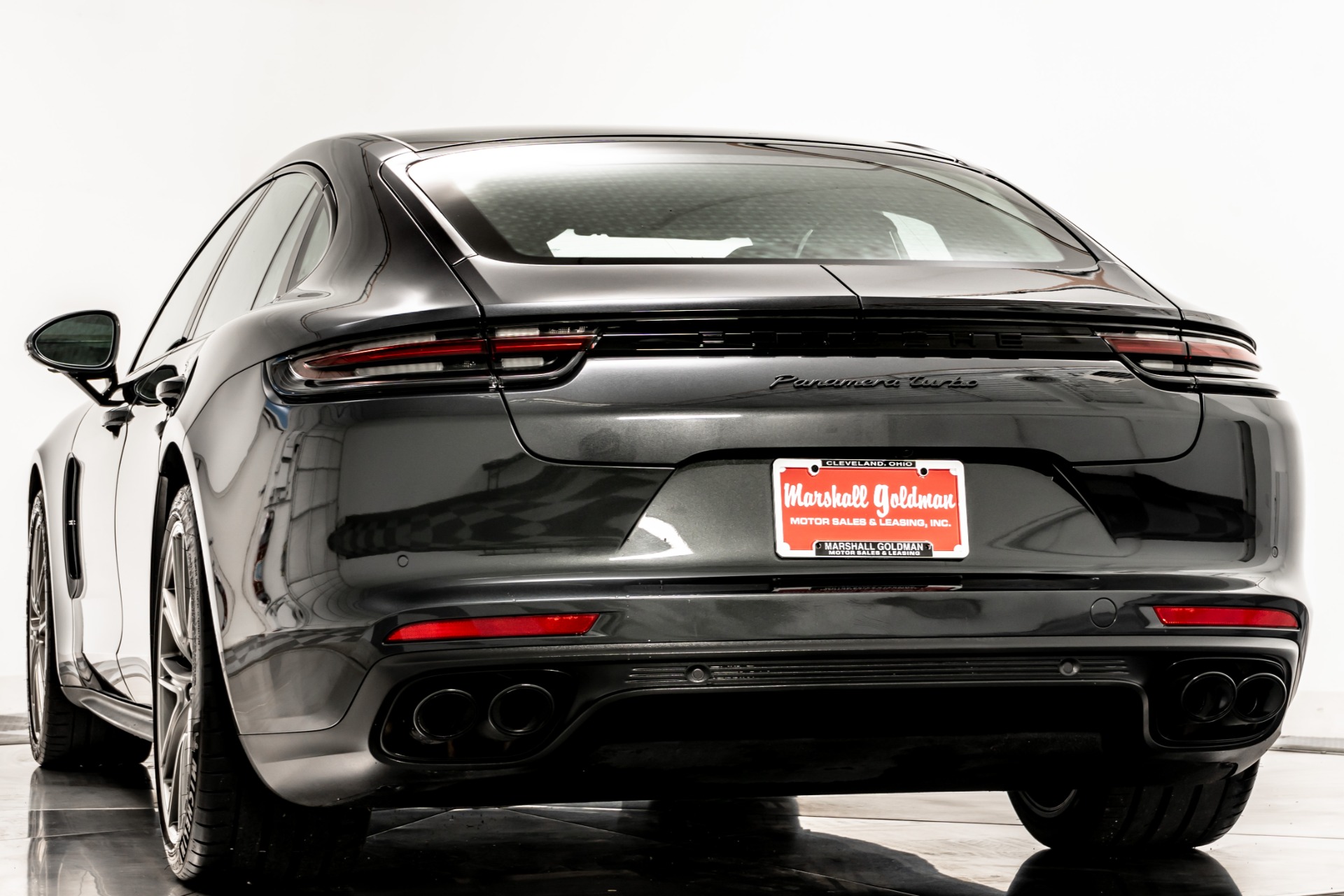 Used 2018 Porsche Panamera Turbo in Volcano Grey Metallic For Sale