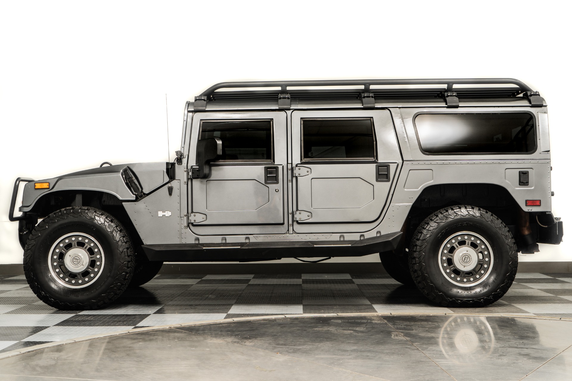 Used 2006 HUMMER H1 Alpha Wagon Armored in Black Diamond For Sale