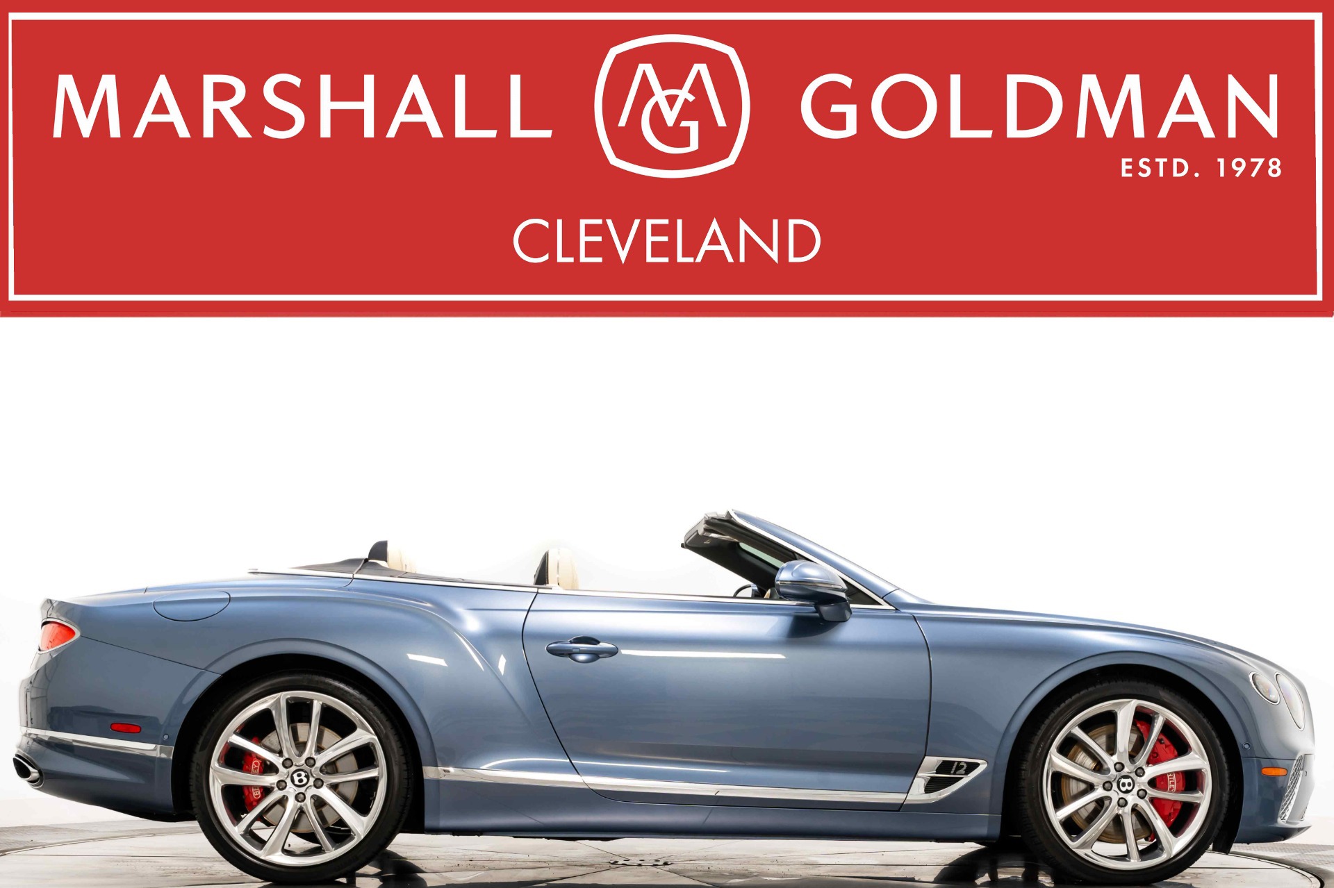 Used 2021 Bentley Continental GTC W12 in Blue Crystal For Sale