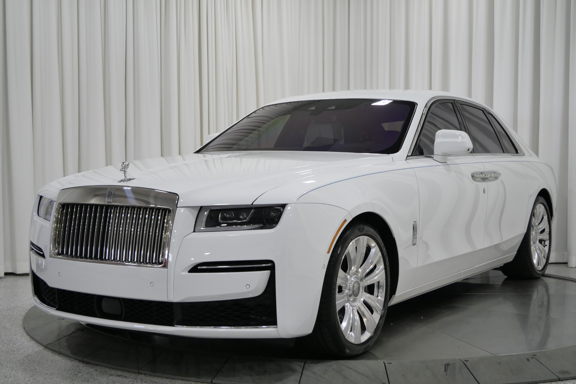 Used 2022 Rolls-Royce Ghost in Arctic White For Sale (Sold
