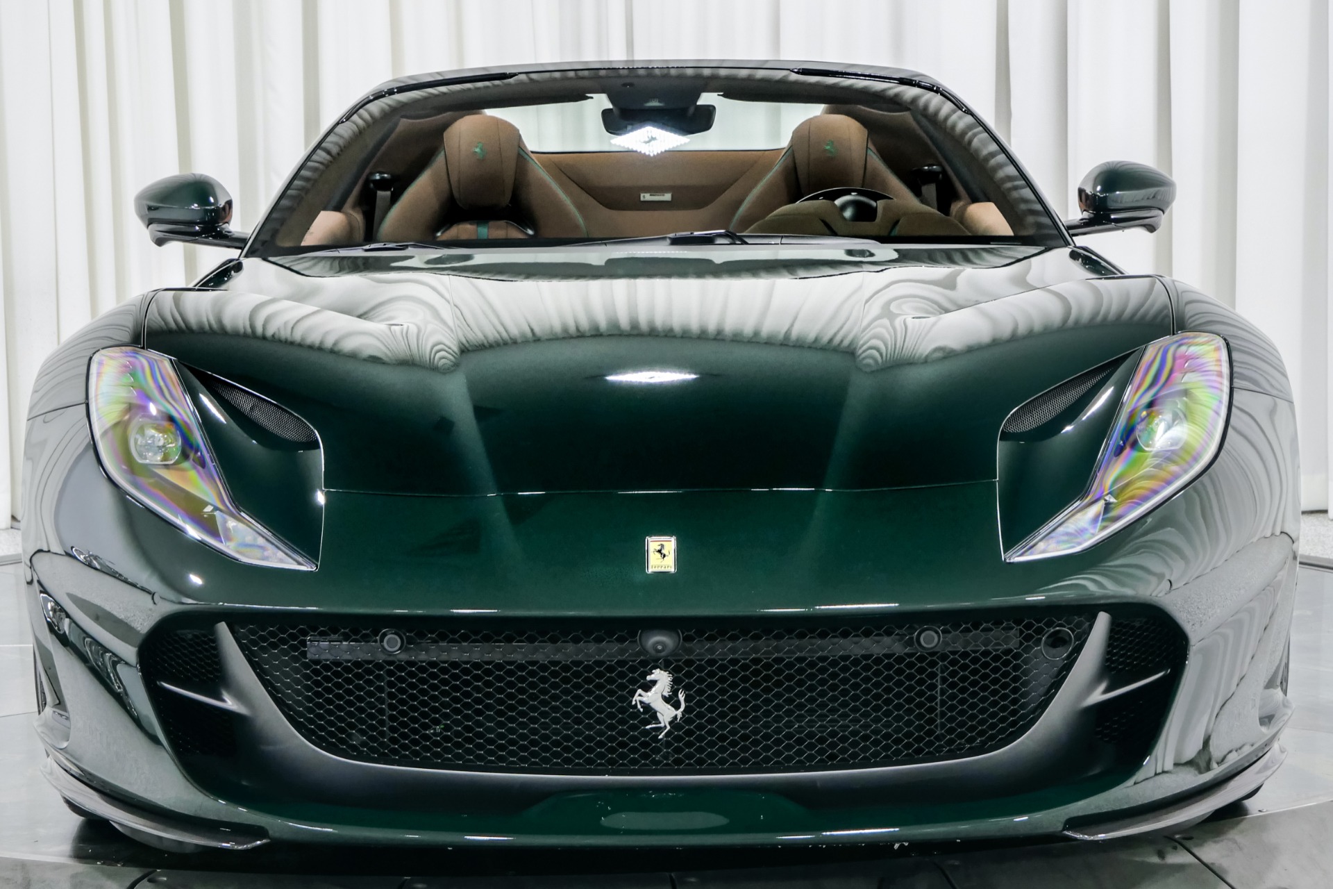 キャサリンページ Used 2022 Ferrari 812 GTS in Verde British Racing For Sale