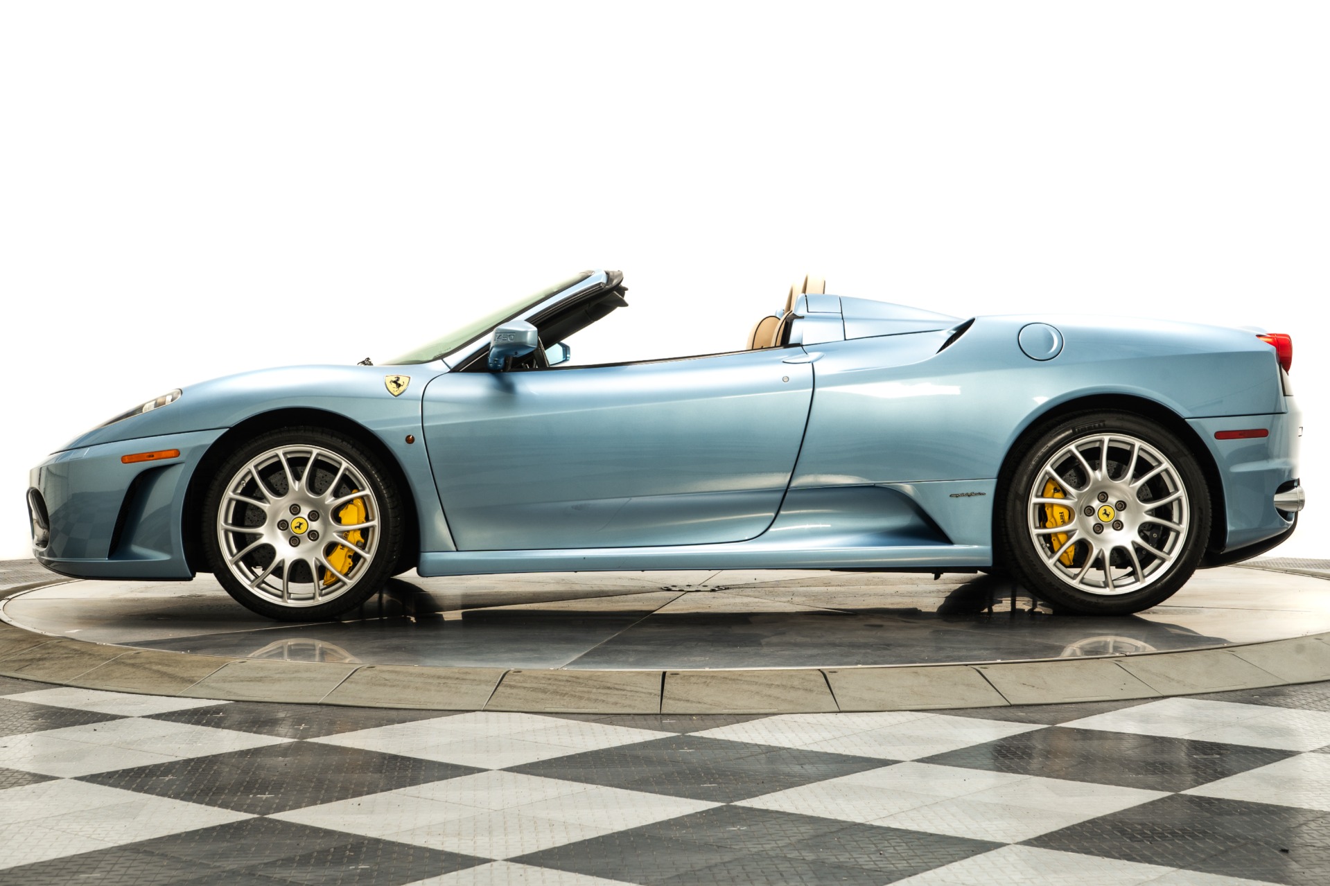 Used 2008 Ferrari F430 Spider in Avio Metallic For Sale (Sold