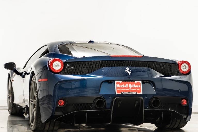 Used 2015 Ferrari 458 Speciale in Blu Tour De France For Sale