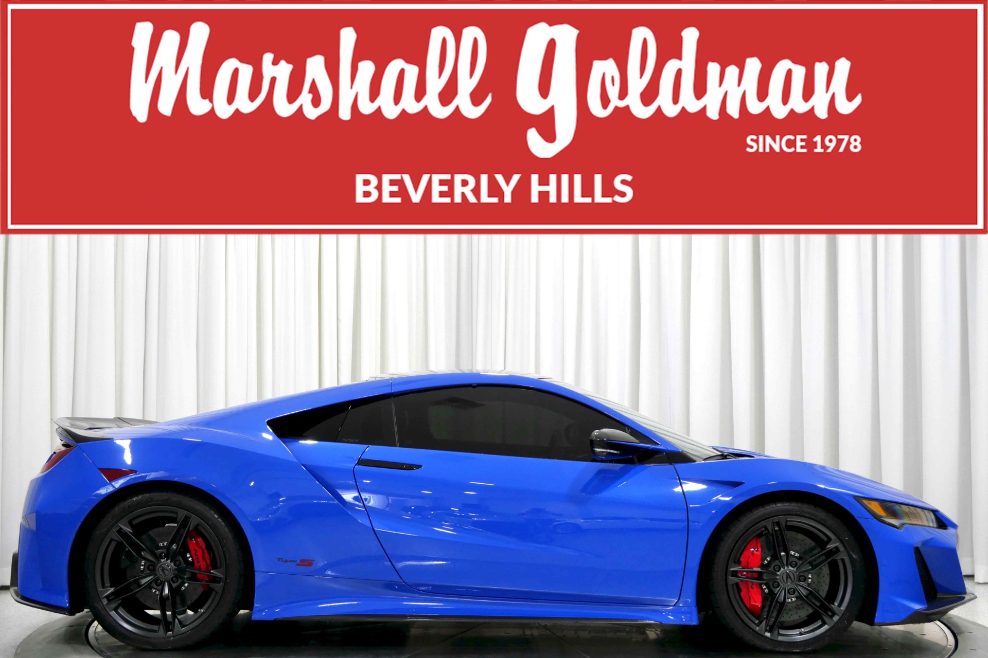 Used 2022 ACURA NSX Type S in Long Beach Blue Pearl For Sale (Sold