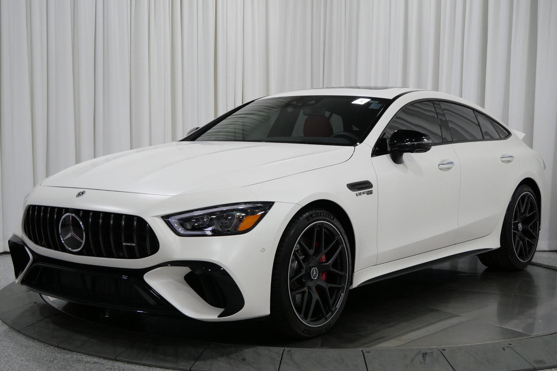 Mercedes-Benz AMG GT 電動乗用車 ホワイト 2022 Mercedes-Benz AMG GT 4-door Coupe | Check Out The New Coupe