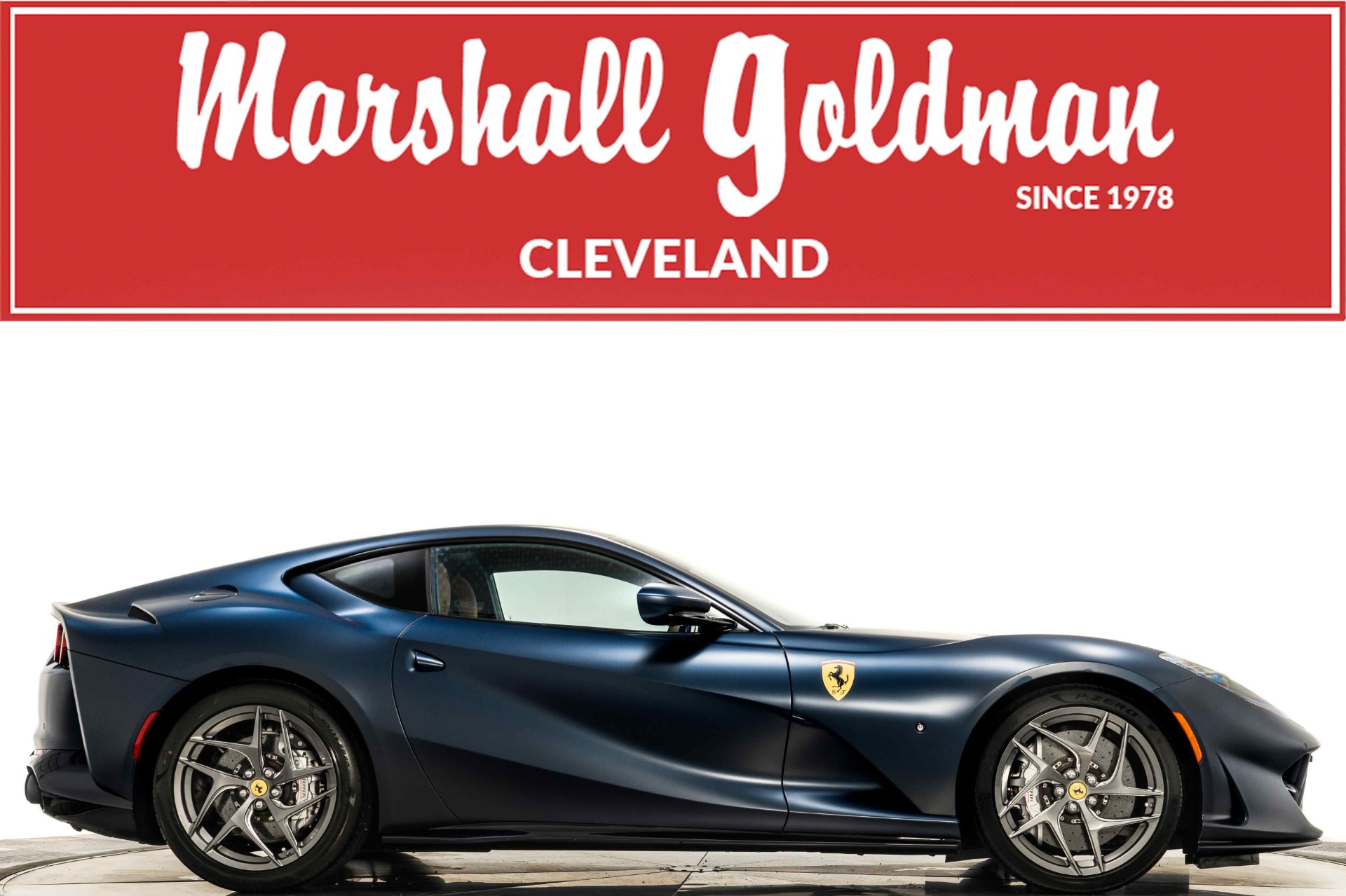 Used 2020 Ferrari 812 Superfast Tailor Made in Blue Swaters Opaco