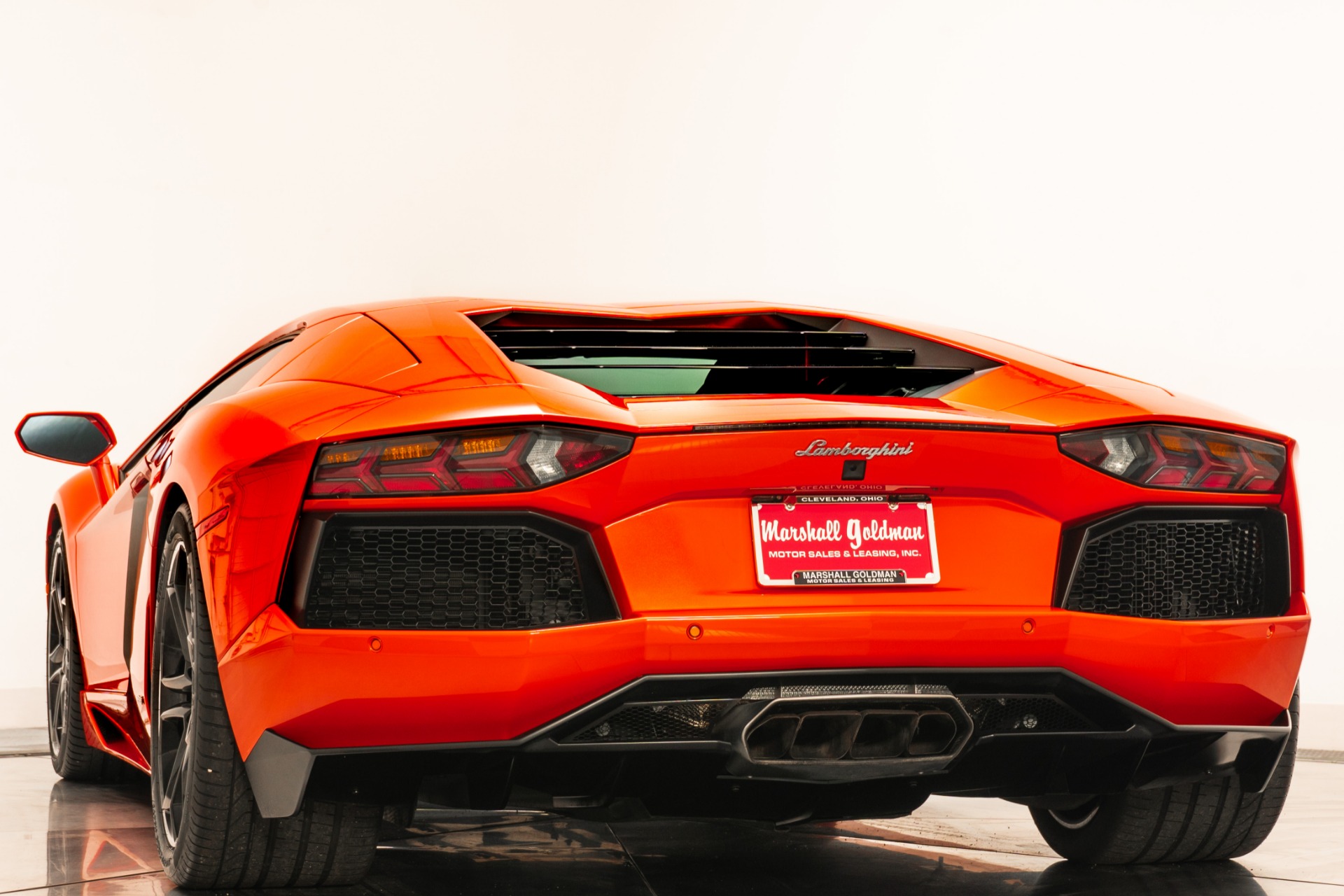 Used 2012 Lamborghini Aventador LP 700-4 in Arancio Argos For Sale