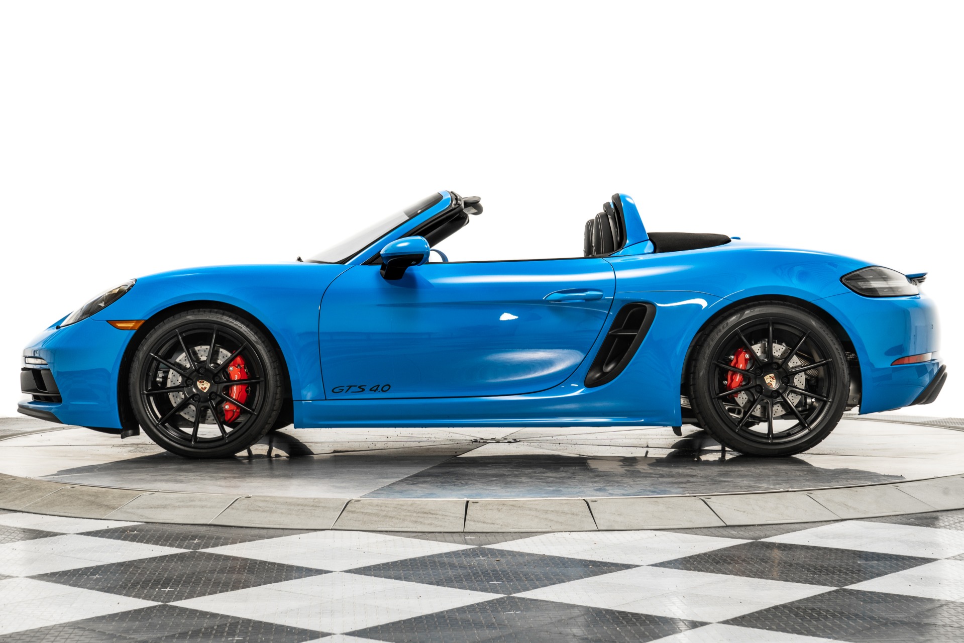 Used 2023 Porsche 718 Boxster GTS 4.0 in Shark Blue For Sale (Sold