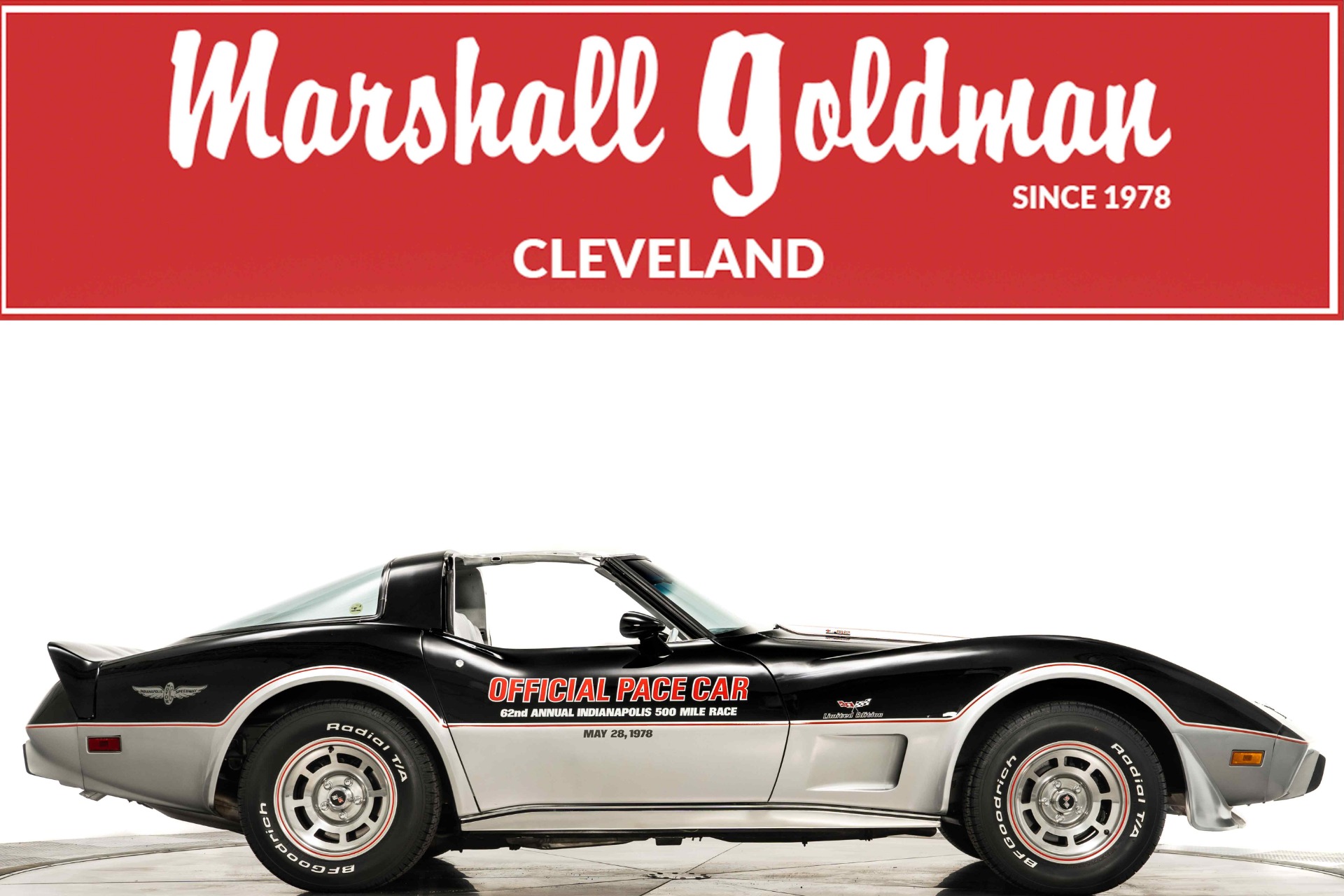 Used 1978 Chevrolet Corvette L-82 4 Speed Pace Car in Black and