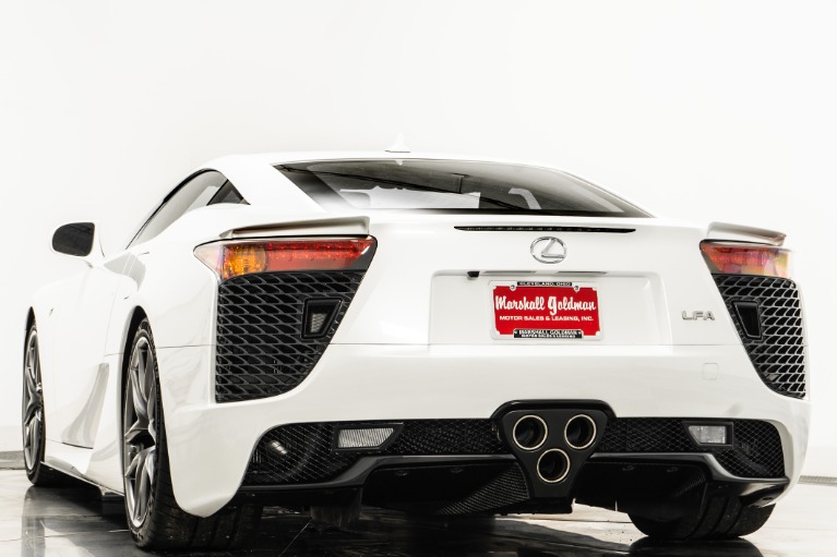 Used 2012 Lexus LFA in Pearl White For Sale (Sold) | Marshall