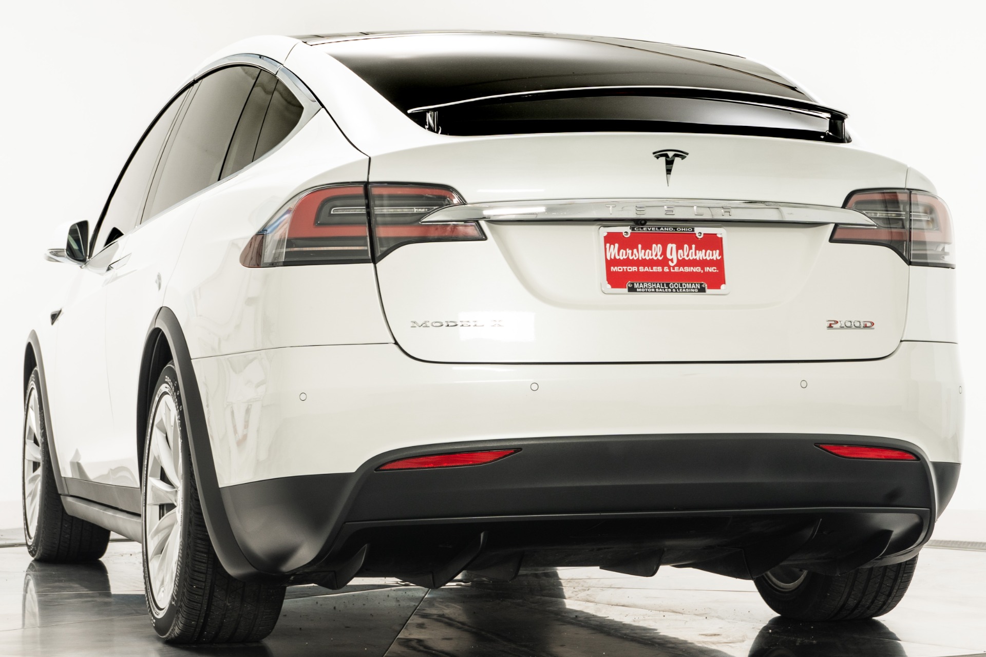 Used 2017 Tesla Model X P100D in Pearl White Multi-Coat For Sale