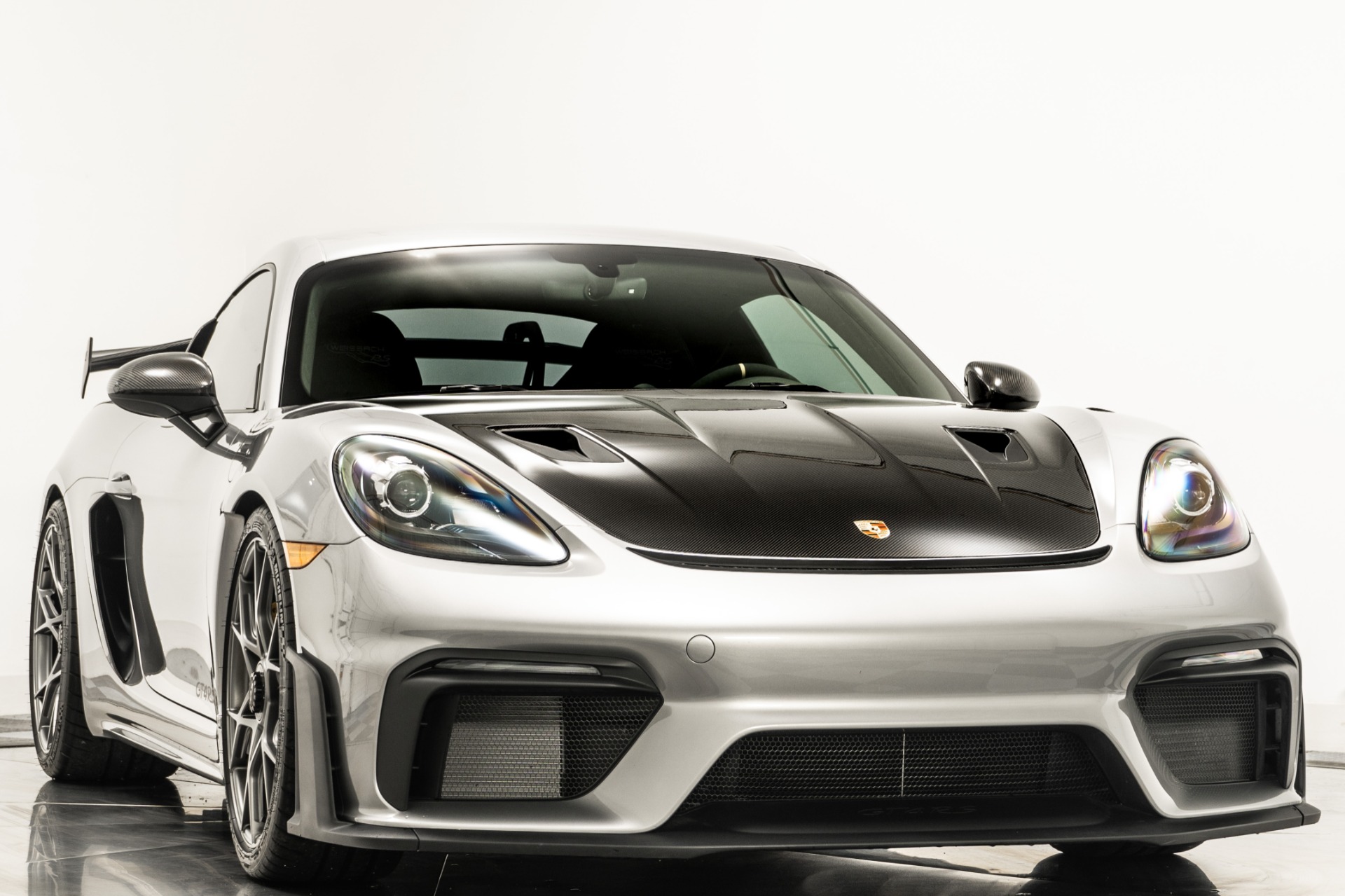 Used 2023 Porsche 718 Cayman GT4 RS Weissach in GT Silver Metallic