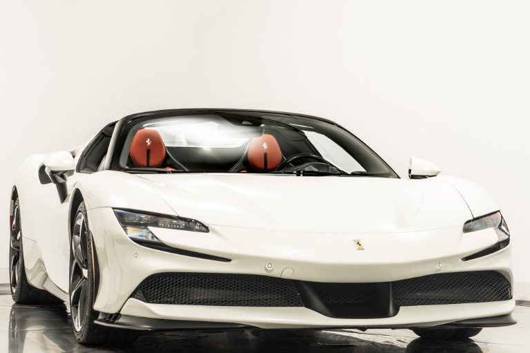 Used 2022 Ferrari SF90 Spider in Bianco Avus For Sale (Sold