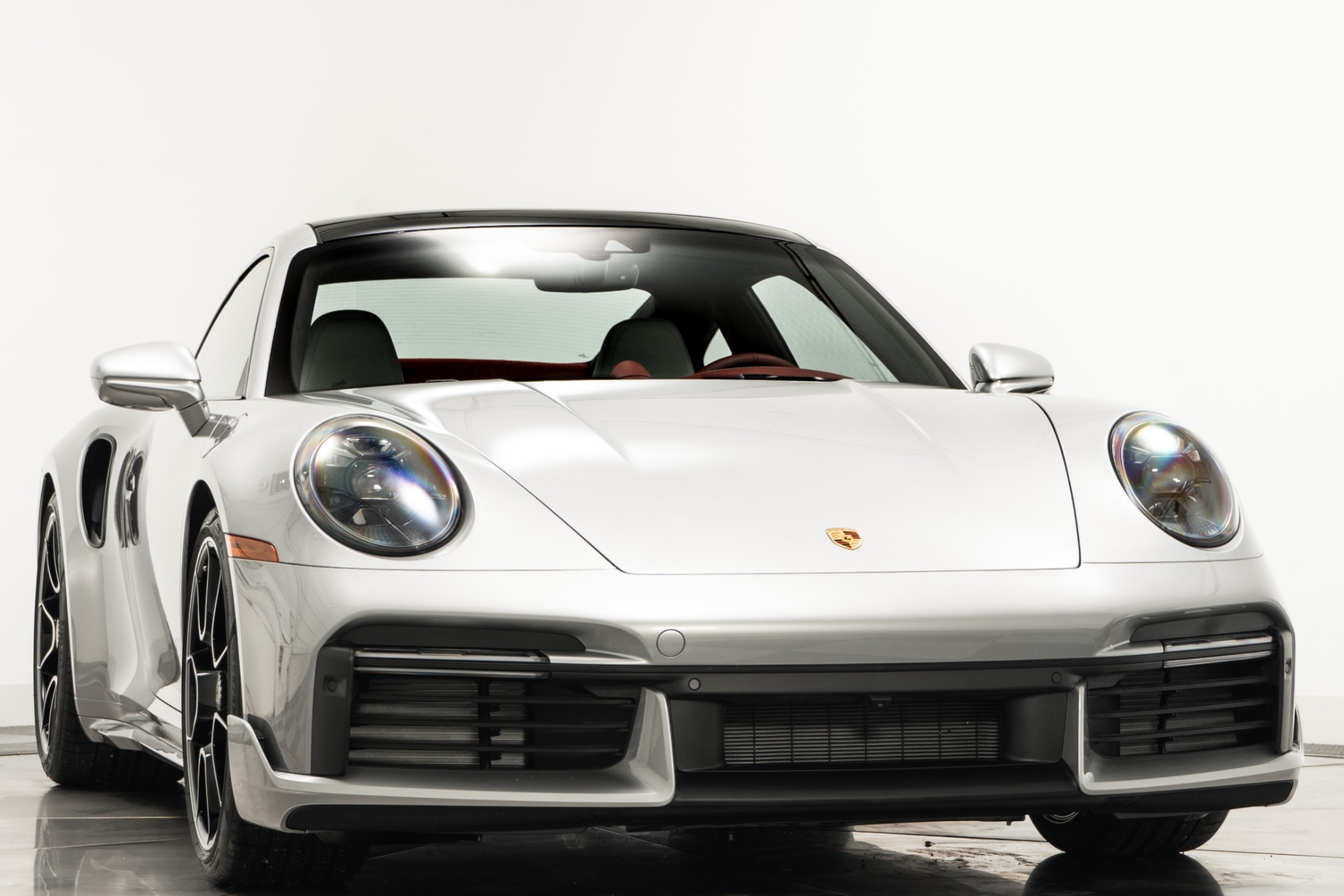Used 2022 Porsche 911 Turbo S in GT Silver Metallic For Sale (Sold