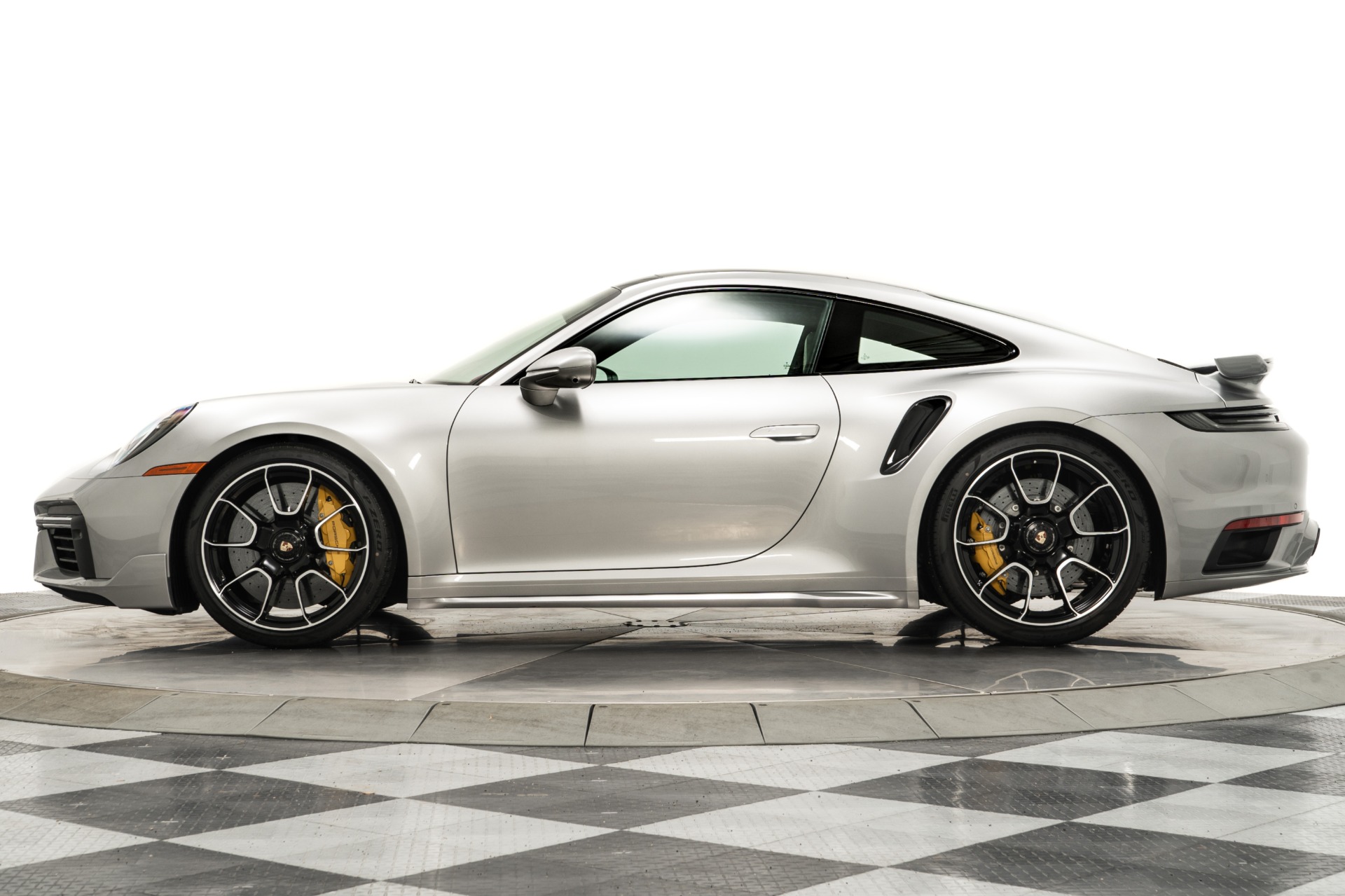 Used 2022 Porsche 911 Turbo S in GT Silver Metallic For Sale (Sold