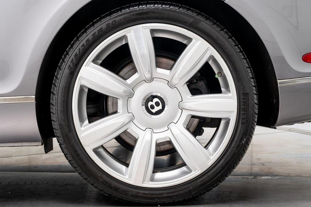 Bentley Continental Silver Wheel Hub Cap 21' 7 Spoke Rim 