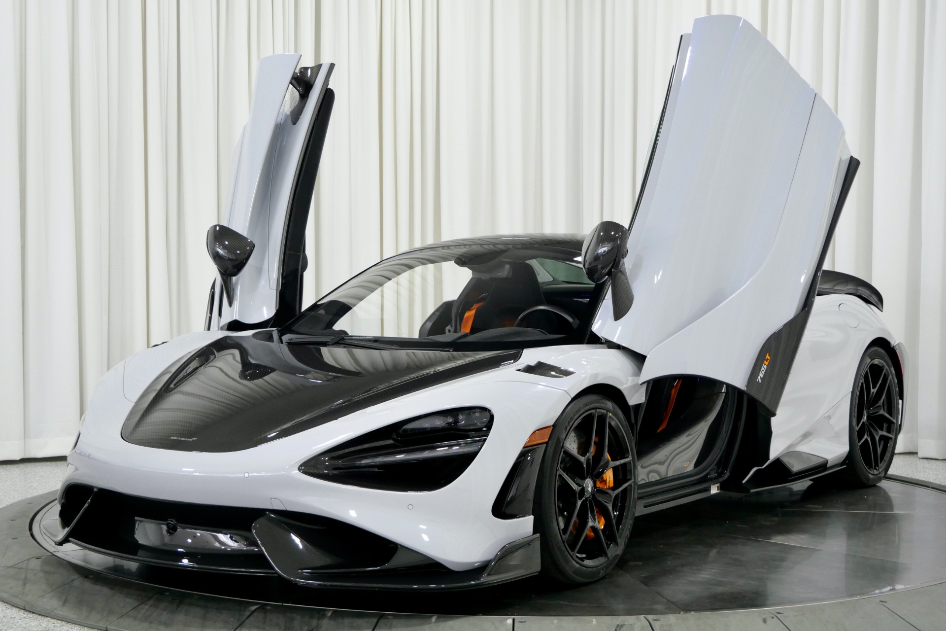 Used 2022 McLaren 765LT Spider in Cirrus Grey For Sale (Sold