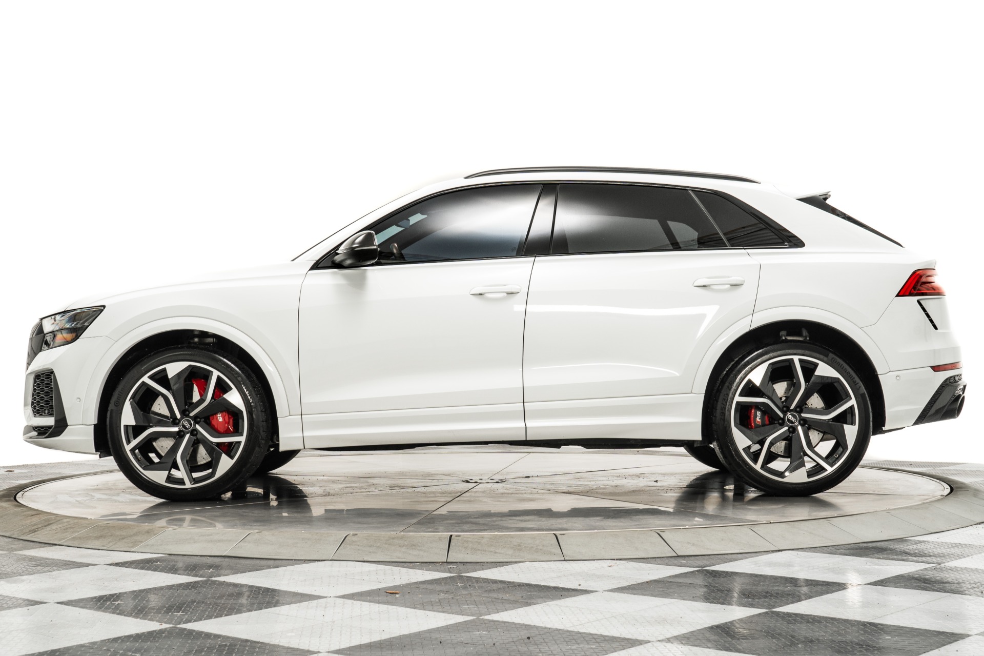 Used 2021 Audi RS Q8 quattro in Glacier White Metallic For Sale