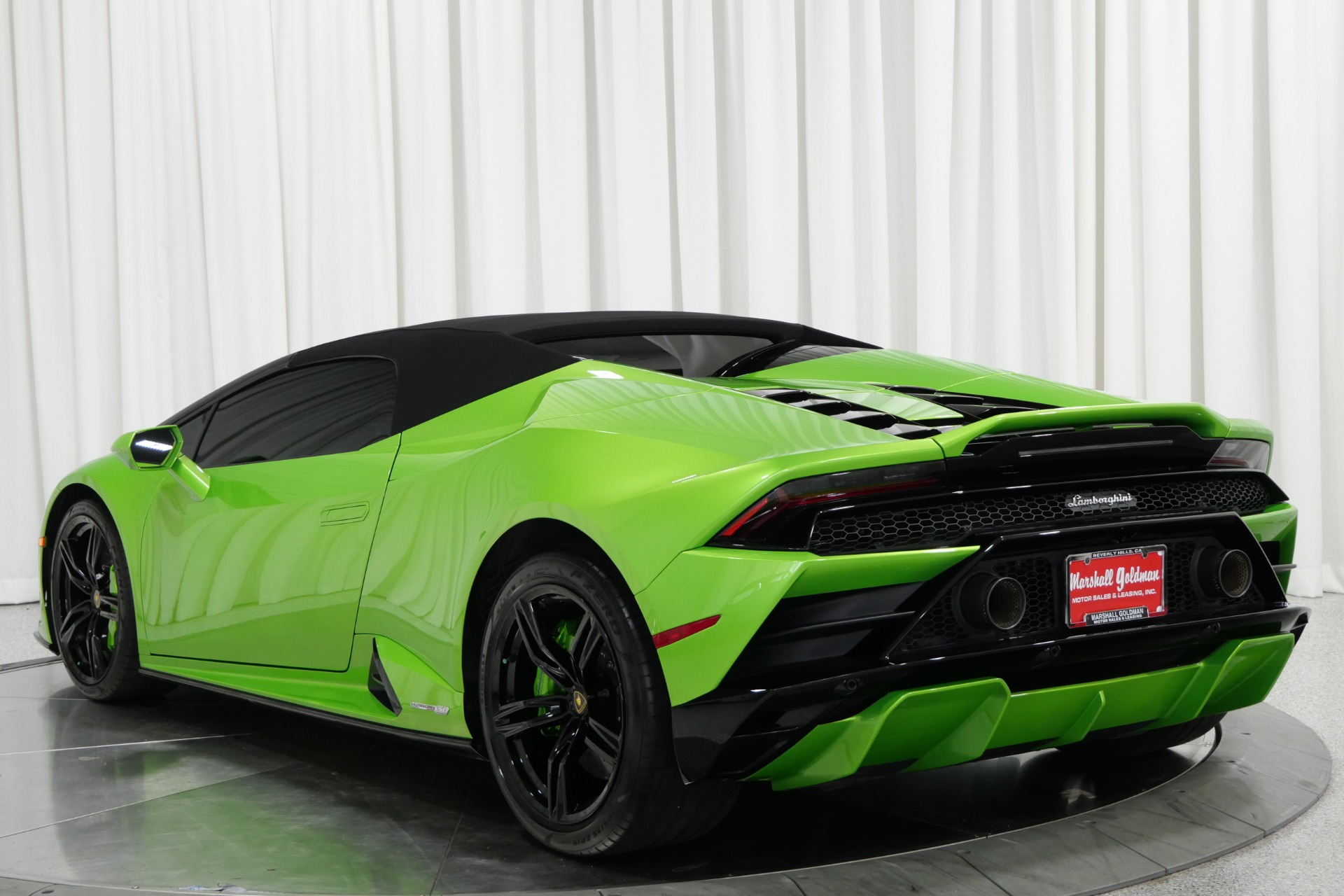Used 2021 Lamborghini Huracan EVO RWD Spyder in Verde Selvans For