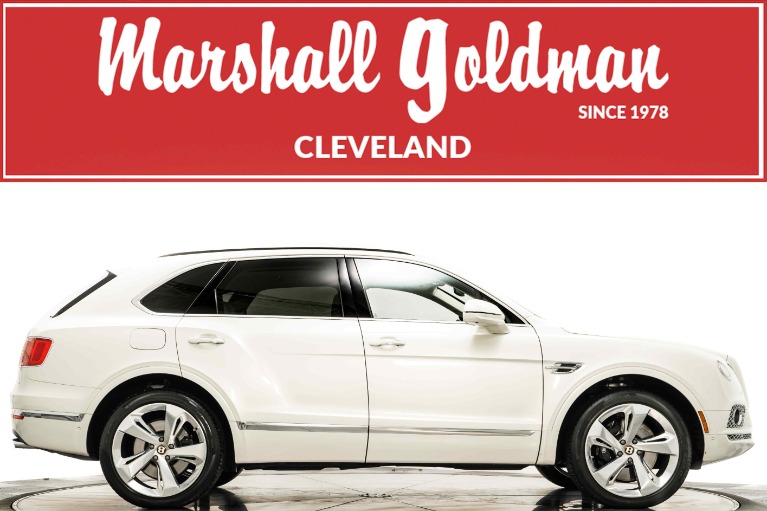 Used 2019 Bentley Bentayga V8 in Ghost White For Sale (Sold