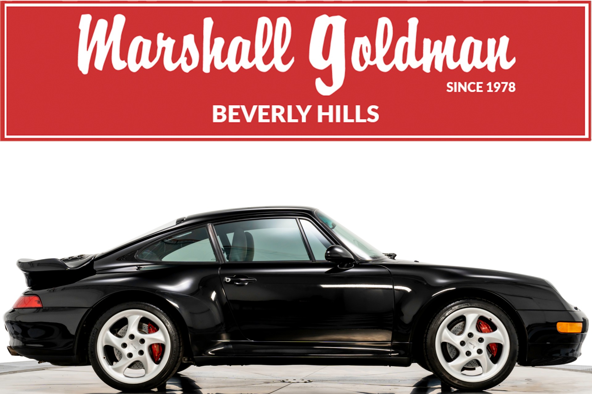 【MAXICHAMPS】Porsche 911 Turbo Black MAXICHAMPS 1/43 - PORSCHE 911 Turbo (964) - 1990 - Five Diecast
