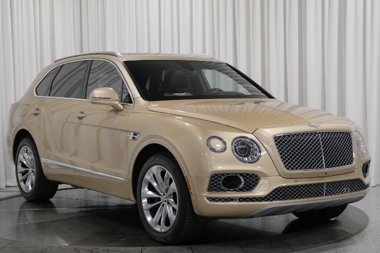 Used 2018 Bentley Bentayga Onyx Edition W12 in Sandstone For