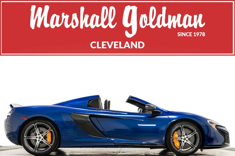 Used 2015 McLaren 650S Spider in Aurora Blue For Sale (Sold