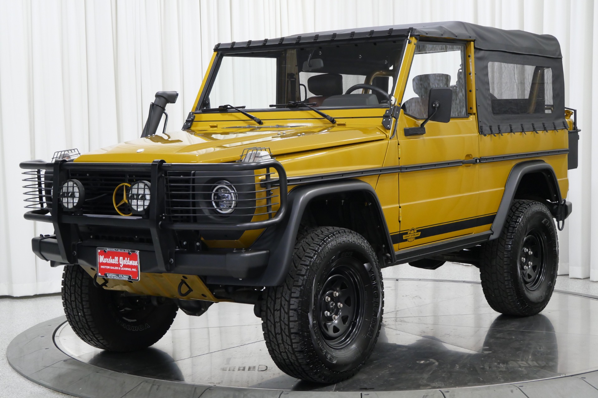 Used 1990 Mercedes-Benz G250 Legacy Overland in Sandstorm Yellow