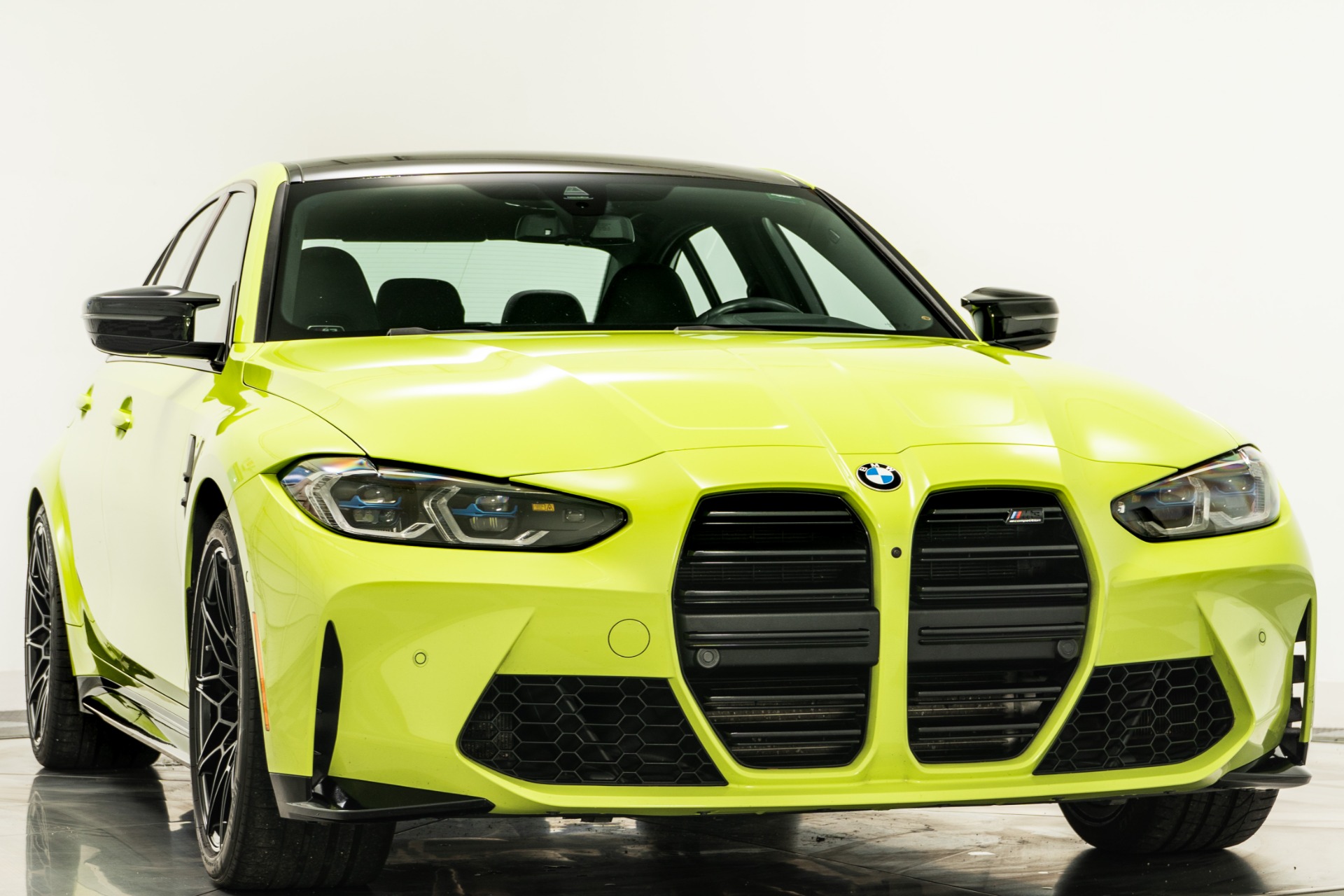 Used 2021 BMW M3 Competition in Sao Paulo Yellow For Sale (Sold