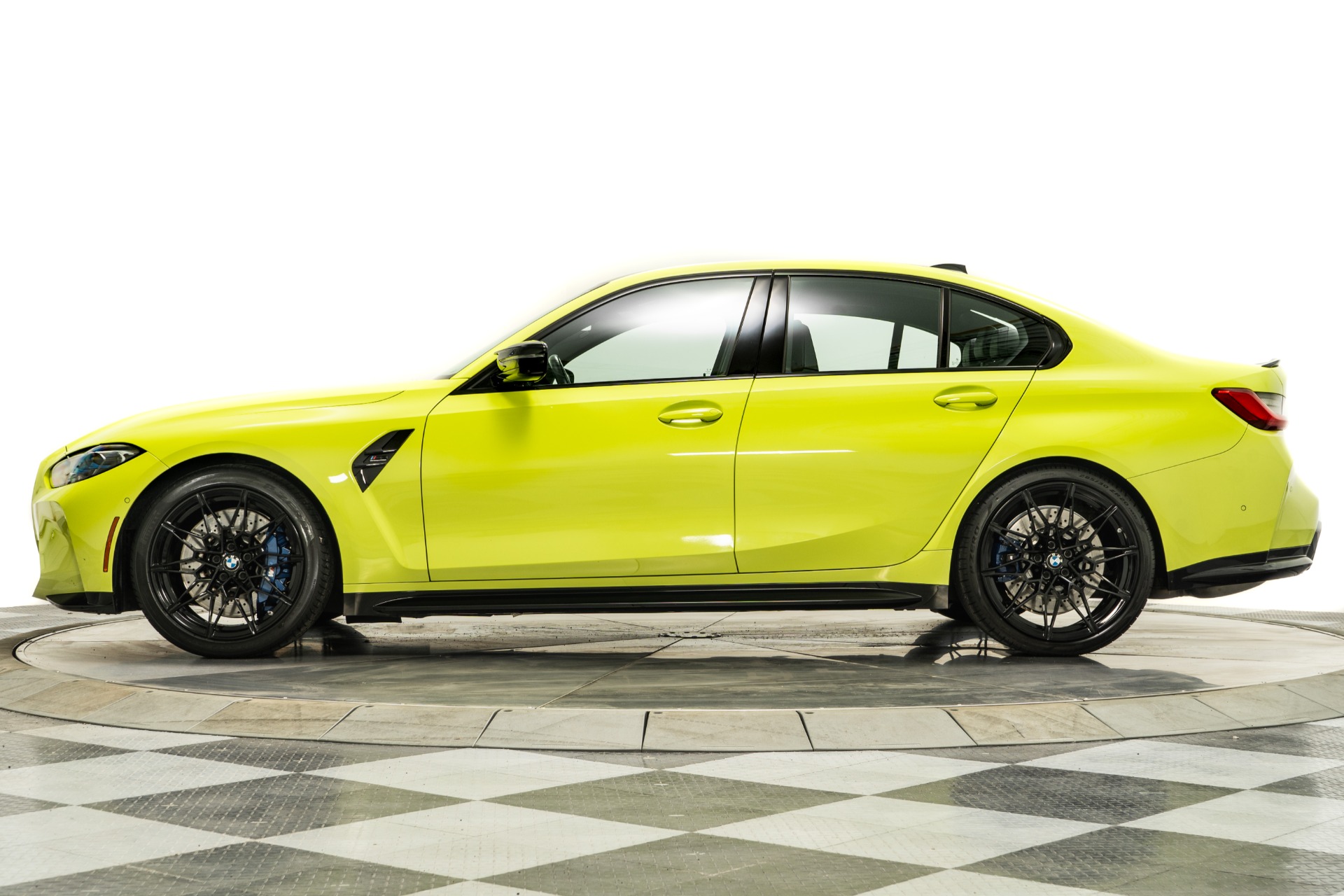 Used 2021 BMW M3 Competition in Sao Paulo Yellow For Sale (Sold