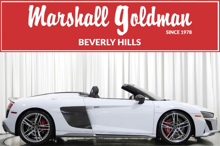 Used 2021 Audi R8 V10 Performance quattro Spyder in Ibis White For