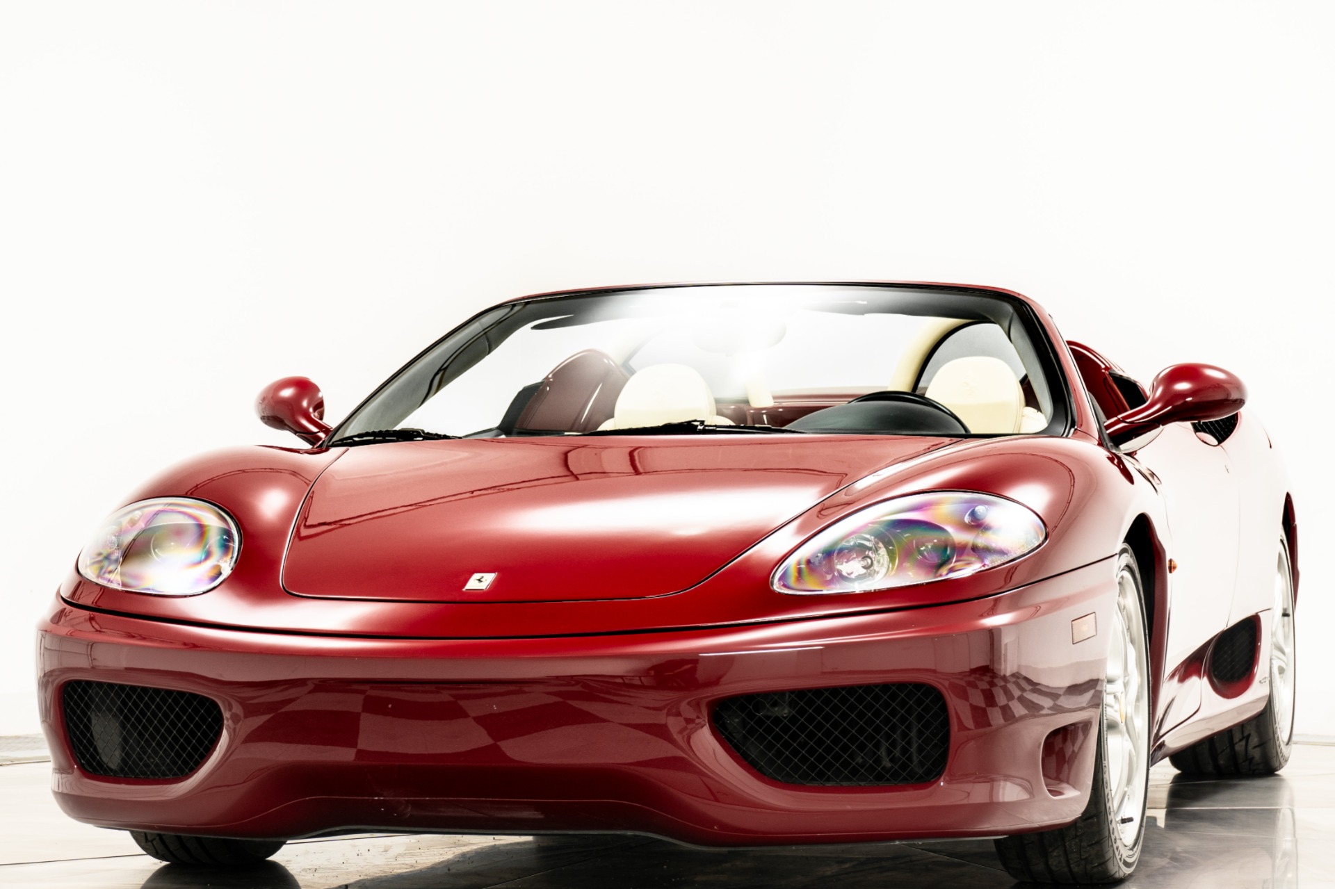 Used 2004 Ferrari 360 Spider in Rosso Barchetta For Sale (Sold