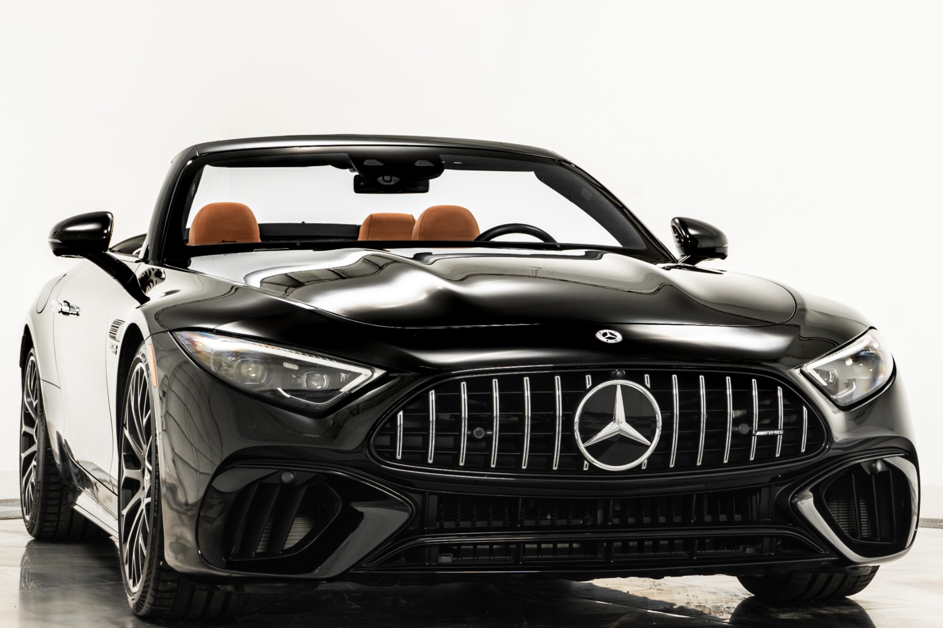 Used 2022 Mercedes-Benz SL55 AMG in Obsidian Black Metallic For