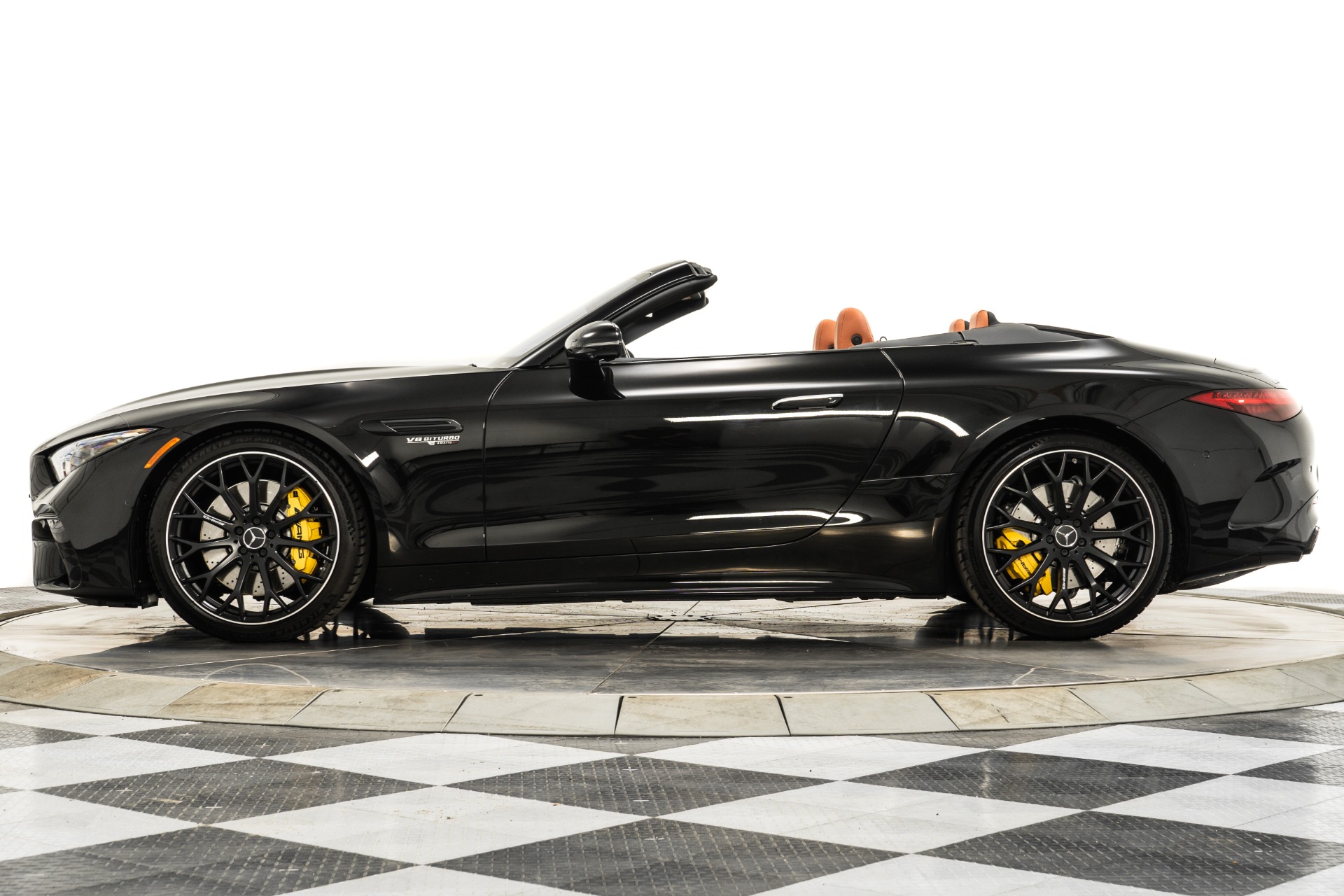 Used 2022 Mercedes-Benz SL55 AMG in Obsidian Black Metallic For
