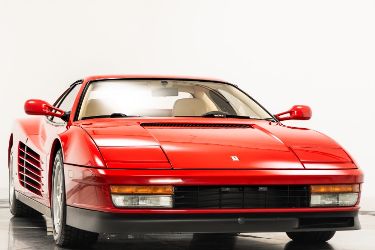Used 1989 Ferrari Testarossa in Rosso Corsa For Sale (Sold