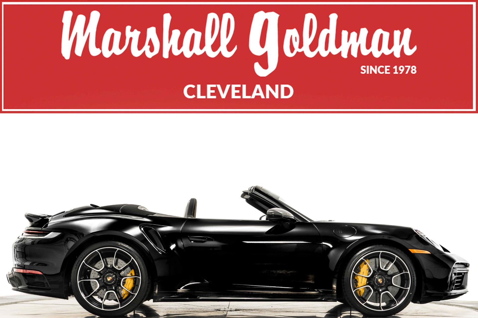 Used 2023 Porsche 911 Turbo S Cabriolet in Black For Sale (Sold
