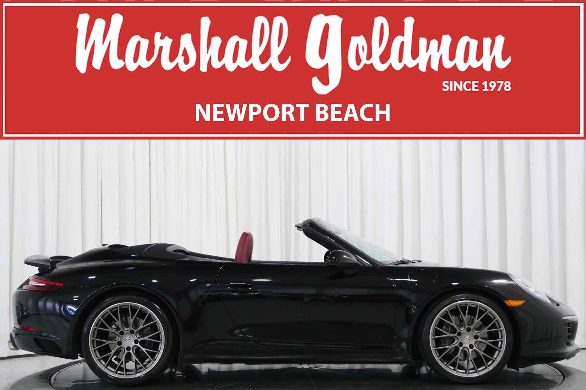 Used 2017 Porsche 911 Carrera Cabriolet in Black For Sale (Sold