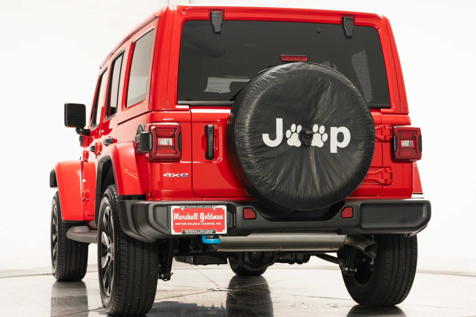 Used 2024 Jeep Wrangler Sahara 4xe in Firecracker Red Clear Coat 
