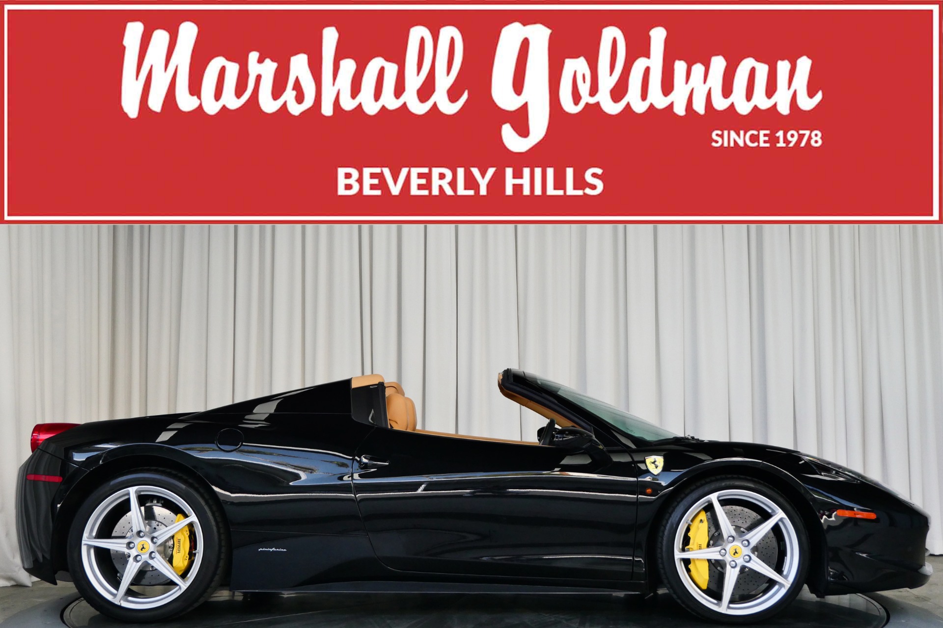 Used 2014 Ferrari 458 Spider For Sale (Sold) | Marshall