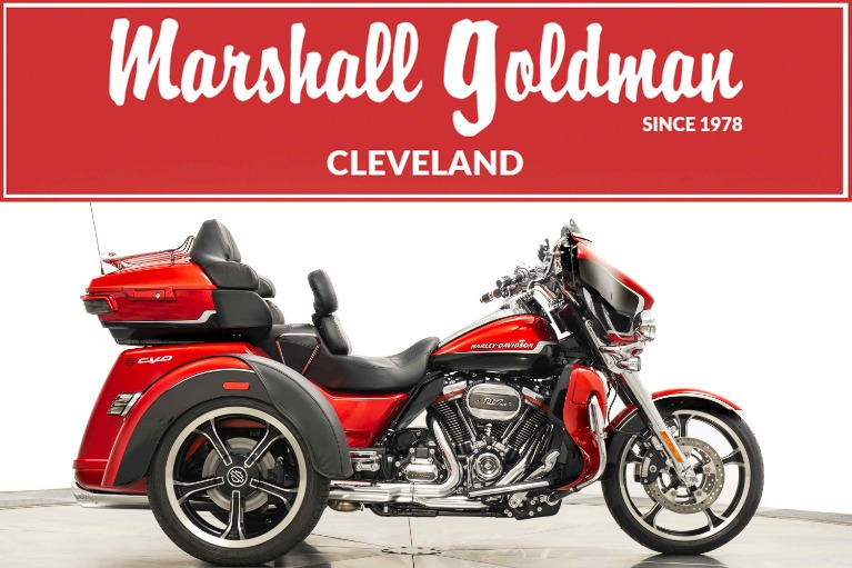 Used 2021 Harley-Davidson CVO Tri-Glide in Sunset Orange and Black