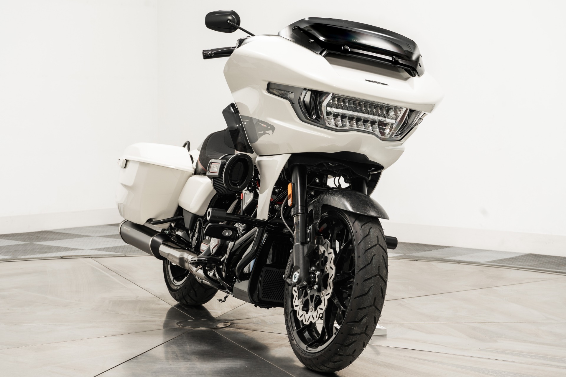 Used 2024 Harley-Davidson CVO Road Glide ST in Golden White Pearl
